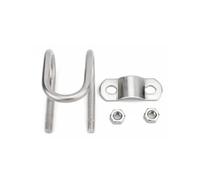 Boulons en U, collier de serrage croisé en forme de U double en acier inoxydable 304 M6 M8, ensemble de tailles multiples(M6x20x25,M6x20x25)