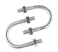 Boulons en U, Kit d'assortiment de boulons en U M10 en acier inoxydable 304 avec écrous 25-325 mm(M10*168 (2 sets))