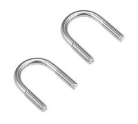 Boulons en U, lot de 2, M8*L, acier inoxydable, for tubes et canalisations(M8x45mm)