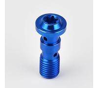 Boulons et Écrous Boulons Banjo Pour Moto M10x1.25 M10x1.0 Maître-cylindre Frein Avant Et Arrière Vis Tuyau De Frein Boulon D'étrier Vis D'embrayage Hydraulique Pièces Modifiées Motocross