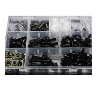 Boulons et Écrous Compatible Avec Pour Ninja Pour Er6f Er6n F Z750 Z800 Z1000 Moto Kits Complets De Boulons De Carénage Clips Corps Vis Écrous Vis Attaches