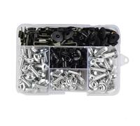 boulons et écrous de carénage Compatible avec Aprilia pour RSV4 pour RS660 pour RS125 Motorcycle Familing Windshield Bolt Bolt Bols Vis Kit Clips d'écrou Fiches de vis