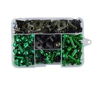 boulons et écrous de carénage Compatible avec Aprilia pour RSV4 pour RS660 pour RS125 Motorcycle Familing Windshield Bolt Bolt Bols Vis Kit Clips d'écrou Fiches de vis