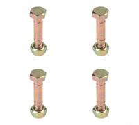 Boulons et écrous de cisaillement de rechange 5/16 pour modèles de souffleuse à neige Ariens PRO 52100100 de 66 pouces de largeur 66 pouces, fixation en métal pour protection tarière (4 pièces)