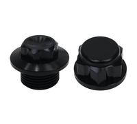 Boulons Et Vis pour SX SXF XCF EXC EXCF XCW Écrous Antivol De Roue Avant, Boulons De Réglage De Chaîne Arrière Bloc D'axe Écrou D'axe De Roue. Vis Moto Boulons Carénage(Noir,Avant ARRIÈRE)