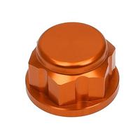 Boulons Et Vis pour SX SXF XCF EXC EXCF XCW Écrous Antivol De Roue Avant, Boulons De Réglage De Chaîne Arrière Bloc D'axe Écrou D'axe De Roue. Vis Moto Boulons Carénage(Orange,ARRIÈRE)