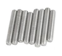 Boulons filetés Goujon fileté de boulon sans tête vis tige fil complet d'acier inoxydable(M8x30mm(4PCS))