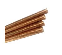 Boulons filetés Tiges de clouage en laiton, barre métrique filetée cuivre, 1 pièces(M8x200mm 1pcs)
