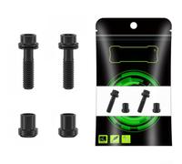 Boulons Guidon M5 18mm Pour Vélo Course | Alliage haute résistance, anti-corrosion, pour durable en conditions difficiles, pour vélo route et VTT(black)