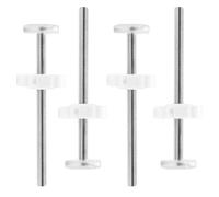 Boulons M8 montés à pression pour barrière d'escalier, pièces de raccords de porte d'escalier M8 - Boulons d'extension de vis de rechange pour barrière de sécurité pour bébé et animal domestique - 8