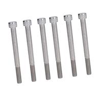 Boulons Métriques, 10pcs Bouchons de Tête Cylindriques Boulons de Tête Vis de Tête A2 70 (M10*110)