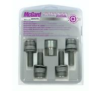 McGard Antivols de roue 26002SL M12x1,25 Plat 34,5 mm Ø17 Jeu 4 vis