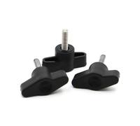 Boulons, poignée en plastique forme de T, vis à oreilles, M5 M6 M8 diamètre 36 mm (10, M5)(10mm,M8)