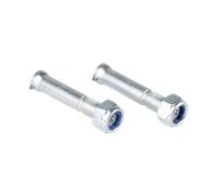 Boulons Renthal M12 pour Pontets de Guidon Argent Argent