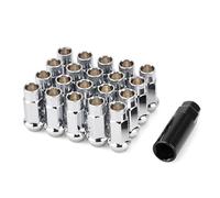 Boulons Roue Compatible Avec KIA Pour 300E 2017-2019 Pour Cadenza 2009-2019 Pour K2 2011-2019 Écrous Roue Colorés En Fer Boulons M12x1.5(Sliver)