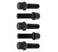 Boulons Roue Coniques Compatible Avec Pour A1 2010-2018 Pour A3 1996-2019 Pour A4 1994-2019 5X M14 × 1,5 60mm Boulons Roue Voiture Goujons Pièces Rechange Accessoires