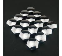 Boulons roue écrous Kit Accessoires Écrous Roue Voiture Cache-jante Cache-vis Pneu Décoratif Compatible Avec Peugeot Pour 206 207 301 307 308 408 508 3008