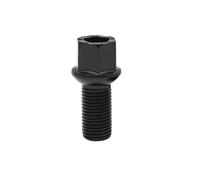 Boulons roue écrous Kit Compatible Avec VW Pour Passat B7 Pour CC Pour Boulons Écrous Roue Accessoires Remplacement Référence Constructeur 431601139A(Black,1PCS)