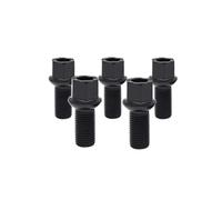 Boulons roue écrous Kit Compatible Avec VW Pour Passat B7 Pour CC Pour Boulons Écrous Roue Accessoires Remplacement Référence Constructeur 431601139A(Black,5PCS)