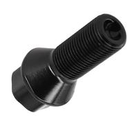 Boulons Roue voiture Compatible Avec BMW Pour F82 Pour F83 Pour F10 1x M14 X1.25 Goujon D'écrou Roue Voiture Noir Pièces Cosse Verrouillage Accessoires 36136890324