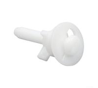Boulons Siège Toilette Inférieur avec Joint 32mm | Plastique pour robuste, résistance humidité, durée de vie longue, installation pour facile, couleur blanche(32mm)