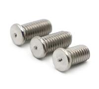 Boulons soudables Goujons de soudage M3 M4 M5 M6 M8 for par décharge capacitive, vis et clous en acier inoxydable 304 pour Montage équipements(10mm,M4 10pcs)