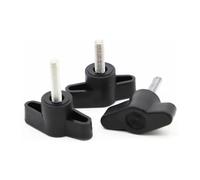 Boulons, tête en plastique de type T, vis à oreilles, M5, M6, M8, diamètre la 36 mm (50, M5)(35mm,M8)