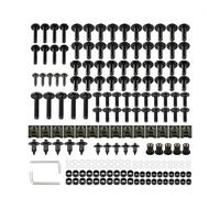 Boulons Vis 195Pièces M5 M6 Vis Boulons De Moto Vis Boulon Juste Pour YZF R1 R15 R25 R3 R6 R125 R15 R25 MT03 MT07 MT10(Noir)