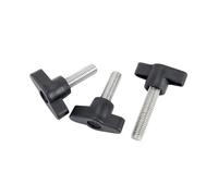 Boulons, vis à tête en T, de fixation manuelle plastique, boulons poignée Z acier inoxydable 304 M4 M5 M6 M8 (8 mm, M5)(45mm,M4)