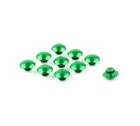 Boulons Vis Boulon Hexagonal Universel Vis Écrou Tête Couvercle Capuchon M8 8MM Kit De Carénage De Moto(VERT)