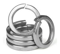 BOUMVID 5 Pièces M14 Rondelle Autobloquante Rondelles Ressort Inox, Rondelles de Sécurité Fendues en Acier Inoxydable 304, Rondelle de Blocage Grower Frein Ressort, pour Vis Boulon Ecrou,