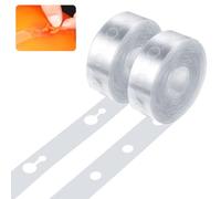BOUMVID 5m x 2 Rouleaux Bande de Ballon Arche, Trou Double Chaîne de Ballon, Guirlande de Ballons, Décoration pour Arche de Ballons, pour anniversaire, Trou Ballon Chaine, DIY, Mariages, Fêtes