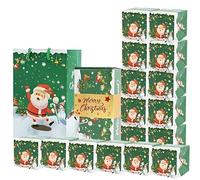 Bounce Boxes Lot de 10 boîtes de Noël joyeuses pour fête d'anniversaire, cadeaux de décoration pour la famille et les amis