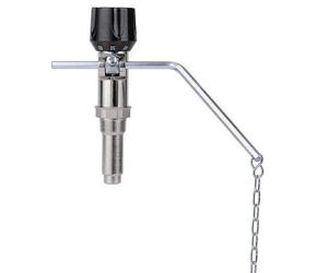 Bounce Generation Régulateur de tirage 3/4" pour chaudières à bois - Argenté - Métal - Modèle 5901095680939
