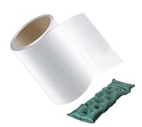 Bounce House Patch Kit de ruban adhésif transparent en TPU résistant | Patch de réparation de produit gonflable pour matelas pneumatique, tente, bouée, trampoline, toboggan aquatique, kayak
