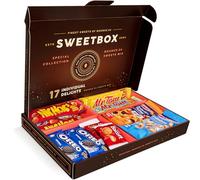 bounce24 Sweet Box No. 4 - Coffret gourmand 17 snacks sucrés & salés, idée cadeau anniversaire, pour enfants, adultes, hommes, femmes