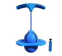 Bouncing Ball - Durable Anti Slip Balance Hopper with Handle | Portable Jump Ball Toy for Kids Adults Fitness Exercise Play Sport Recreation Park Home Outdoor Use, Supports Up to 300kg