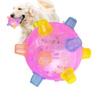 Bouncy Ball Pet Toy Ball - Jumping Activation Dogs | Boules De Chiens Interactives avec De La Musique, des Boules d'eau De Chien, des Jouets D'enrichissement De Puzzle Créatifs pour Les Chiots De