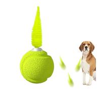 Bouncy Ball - Rubber Interactive Cat Toy + Balance Pounce Ball with Sound | 11cm Playful Exercise Aid + B.all with Feathers | Engaging Entertainment Training Bal.l for Kittens Indoor Outdoor Activity