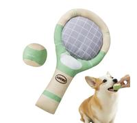 Bouncy F6dog Balle de Playology pour chien - Balle amusante indestructible - Jouet interactif à mâcher pour chien - 29 x 15 cm - Pour chiens de petite, moyenne et grande taille - 1 couleur verte