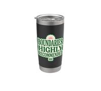 Boundaries Fortement recommandé pour les amateurs de limites Gobelet isotherme en acier inoxydable double paroi
