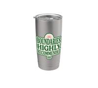 Boundaries Fortement recommandé pour les amateurs de limites Gobelet isotherme en acier inoxydable double paroi