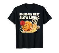 Boundary First Slow Living No Snail Protégez Votre T-Shirt