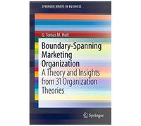 Boundary-Spanning Marketing Organization