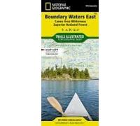 Boundary Waters East Map [Canoe Area Wilderness, Superior National Forest]