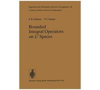 Bounded Integral Operators On L 2 Spaces