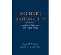 Bounded Rationality - Cass R. Sunstein - MIT Press Ltd - Livre en Anglais - Paperback Cass R. SunsteinCass R. Sunstein (Auteur)