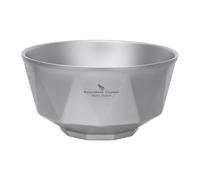 Boundless Voyage Bol en titane à double paroi pour le camping, la salle de gym, les dîners en plein air - Vaisselle empilable portable en métal (680 ml, 1 pièce)