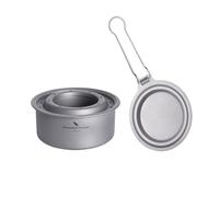 Boundless Voyage D-ti2011C Mini réchaud à alcool en titane pour camping et extérieur