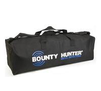 Bounty Hunter Sac De Transport pour Détecteur De Métal en Nylon Renforcé avec Poches Intérieure Et Extérieure pour Tous Les Détecteurs De Métaux Bounty Hunter, Noir, Inscription en Anglais